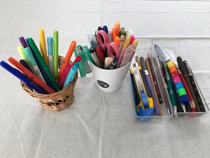 よく使うものほど出しやすく！一軍文房具の選び方