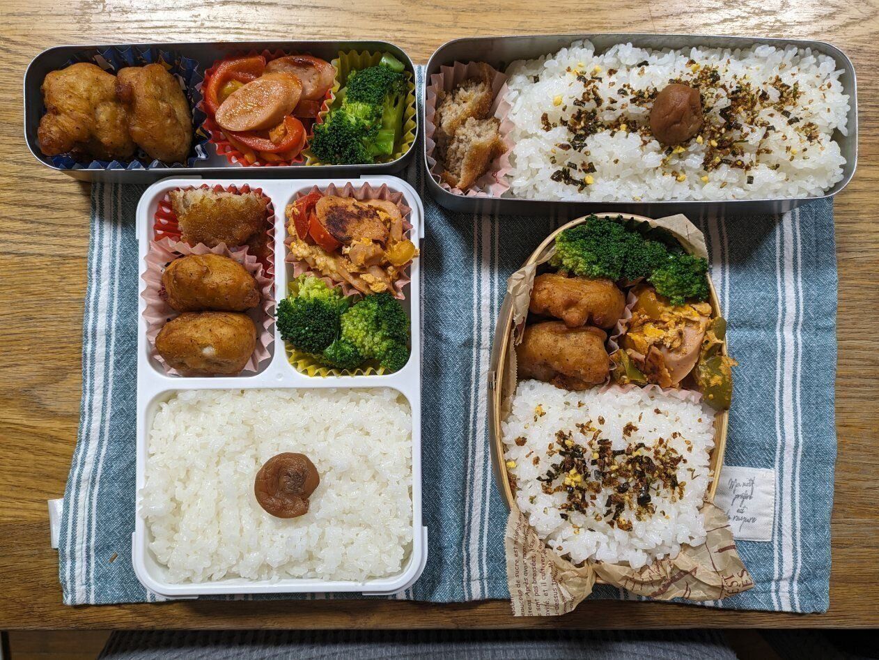 【お弁当】本日も手抜き弁当なり