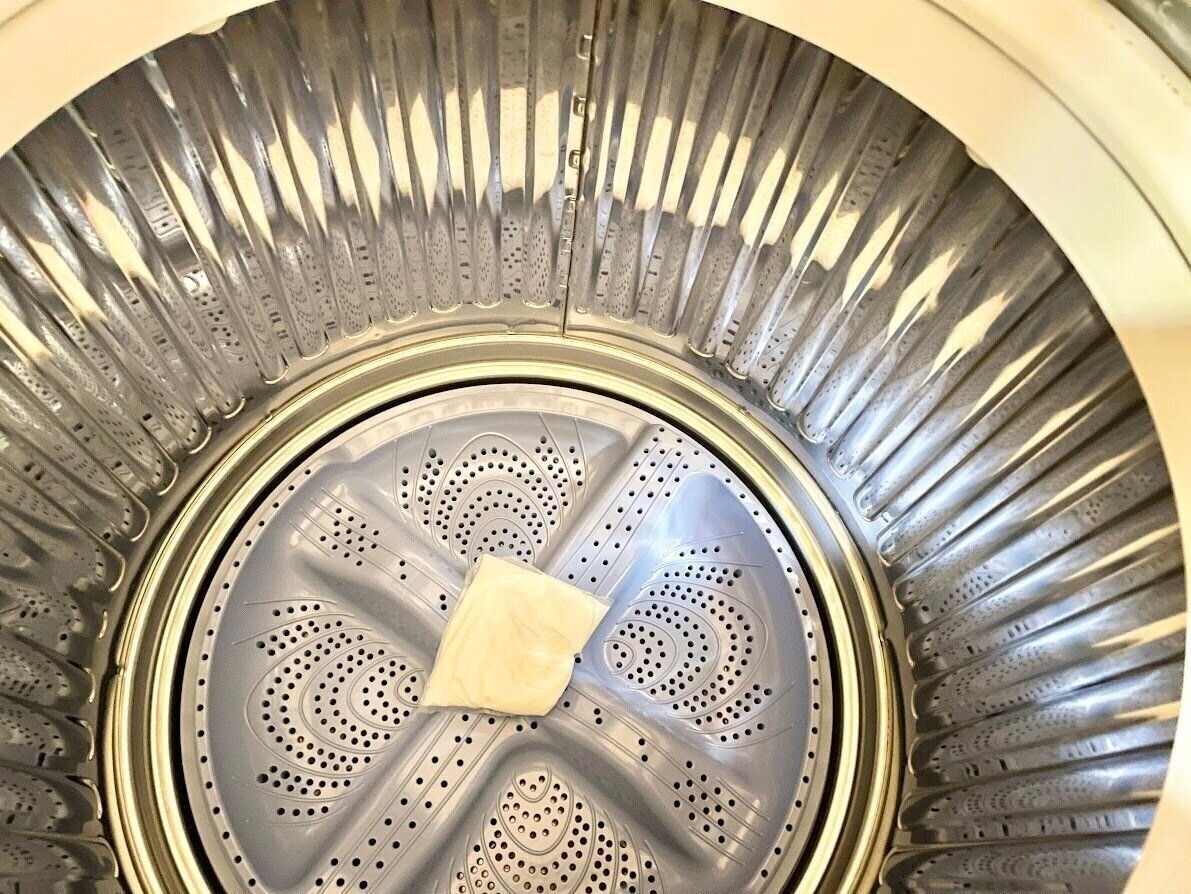 【ドンキ】袋のまま入れるだけ！つけ置きもいらない洗たく槽クリーナー