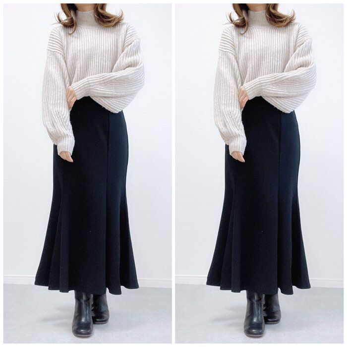 【GU】シルエット神！プチプラマーメイドスカート