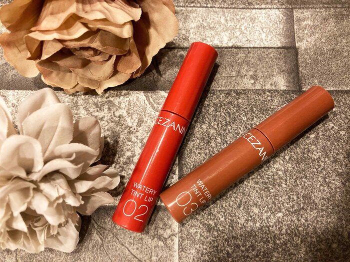 【CEZANNE】プチプラ！潤ってマスクにもつかないティントリップ
