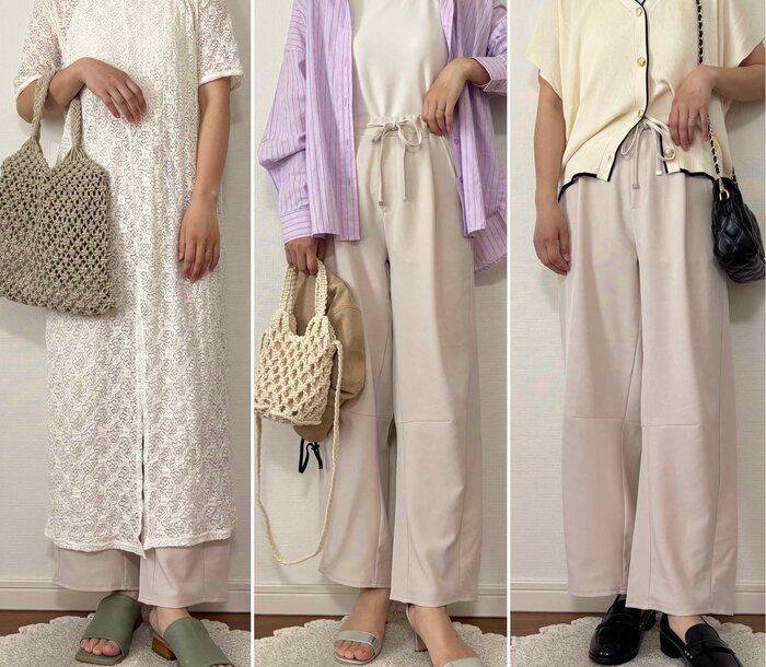 【しまむら】1639円バレルレッグパンツは履くだけですぐ垢抜ける！？計算されたシルエットはプチプラに見えない