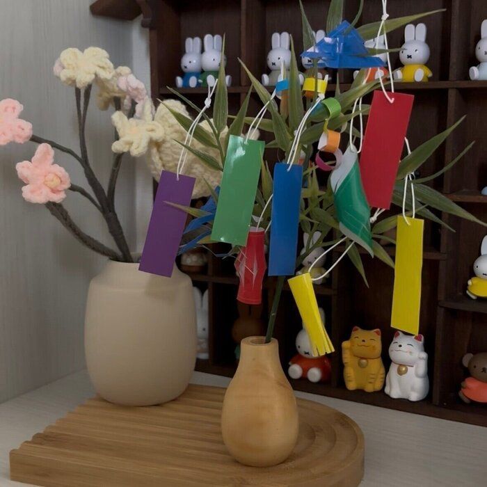 【100均】インテリアにピッタリ！かわいい七夕飾りをみつけたよ