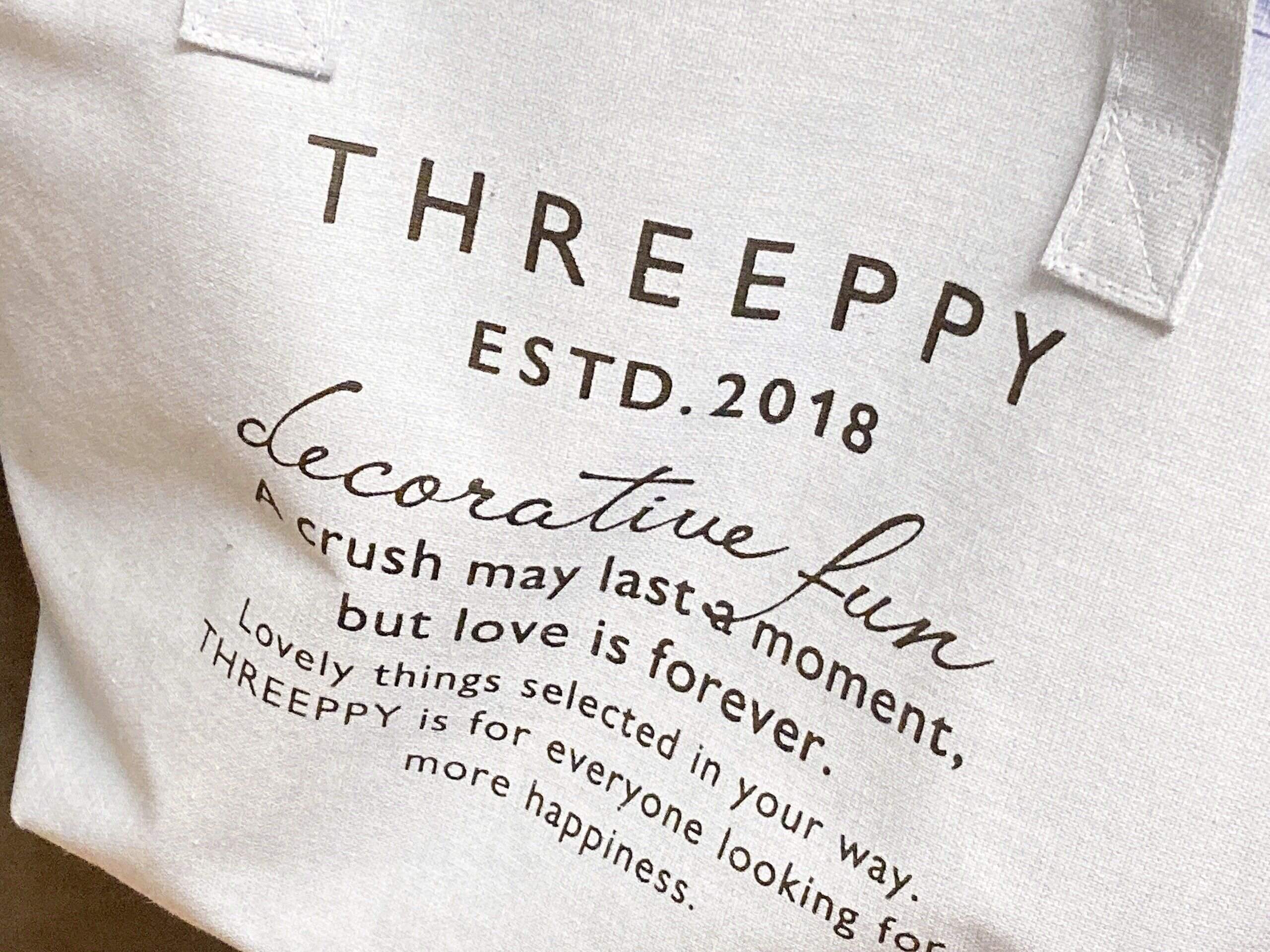 【THREEPPY（スリーピー）】ごめんなさい！かわいいだけだと思ってたけど実は優秀だったアイテム3選