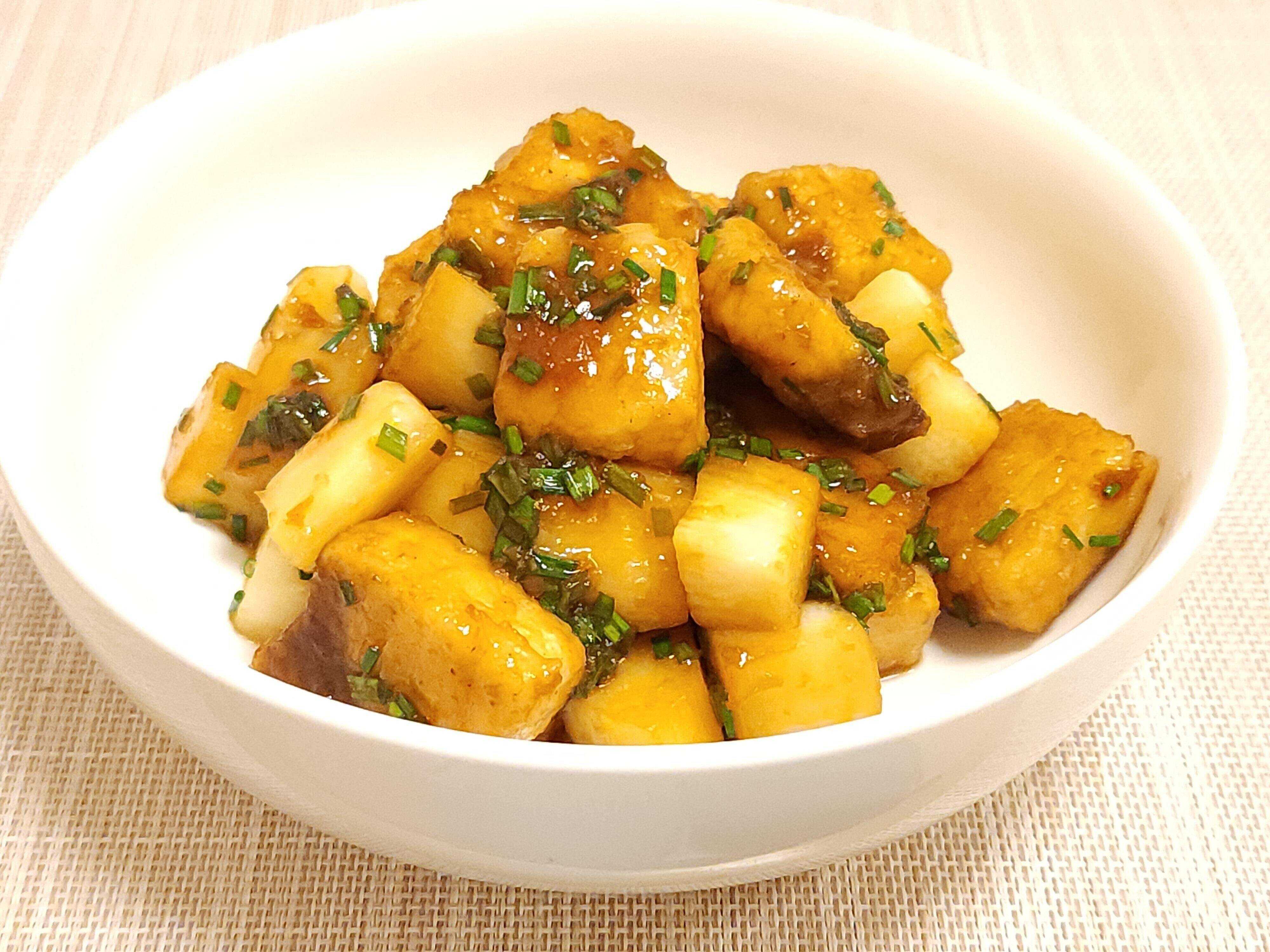 【簡単お魚レシピ】お弁当にも使える！メカジキと長芋のコク旨生姜焼き