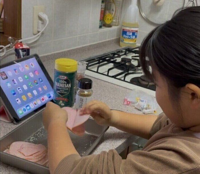 久しぶりの19時帰宅！娘が夕食を作ってくれていた