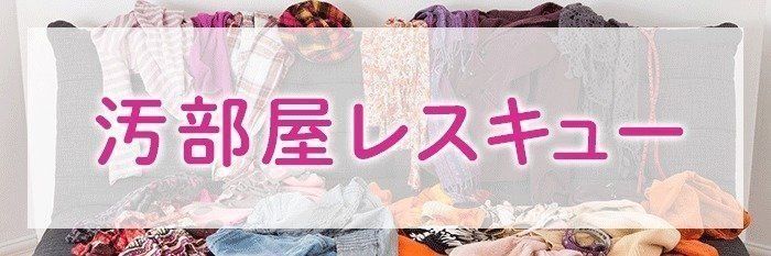 【3月のテーマ】汚部屋レスキューに取り組む方へ