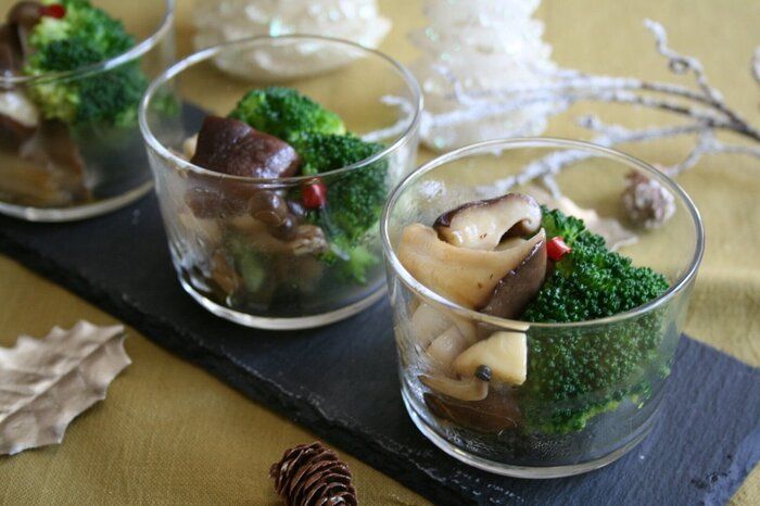 [あっという間におしゃれな一品]ベビー帆立ときのこのペペロンチーノ