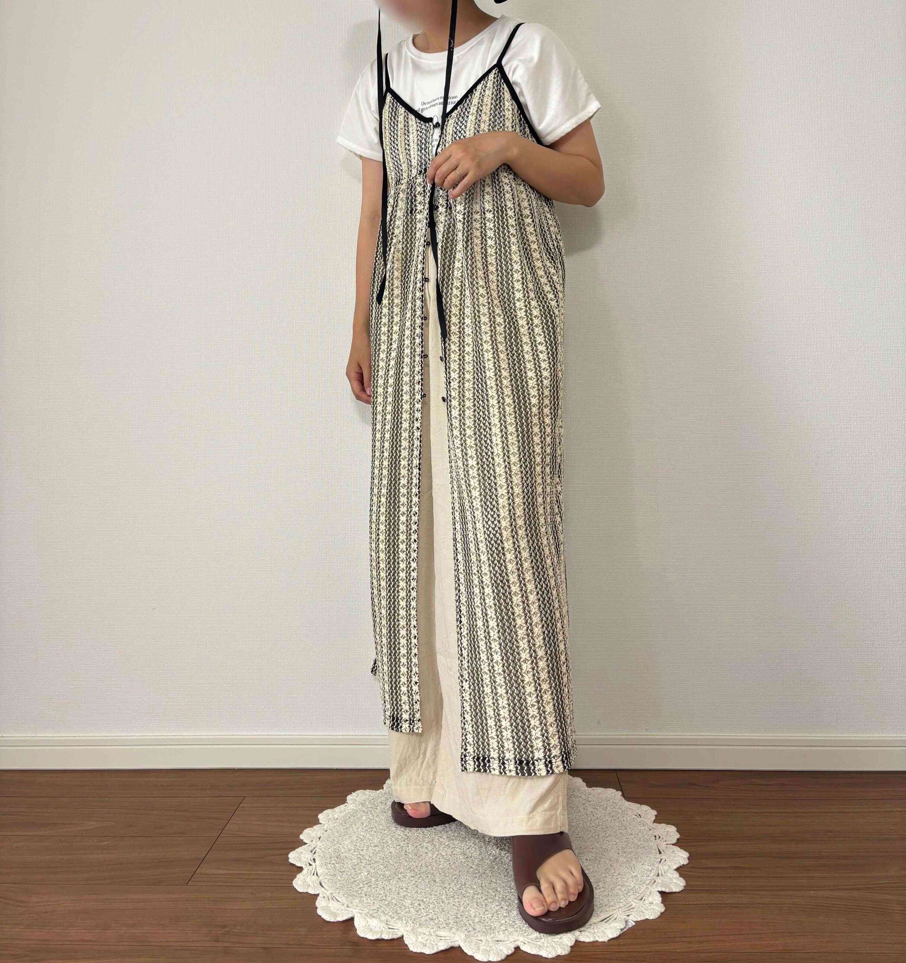 【しまむら】夏の体型カバーにこれ便利！いつものコーデに重ねて簡単おしゃれな主婦得アイテム