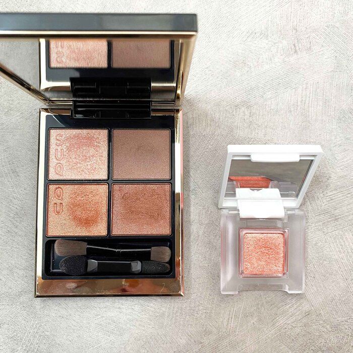 【メイク】ブルべのオレンジアイシャドウ