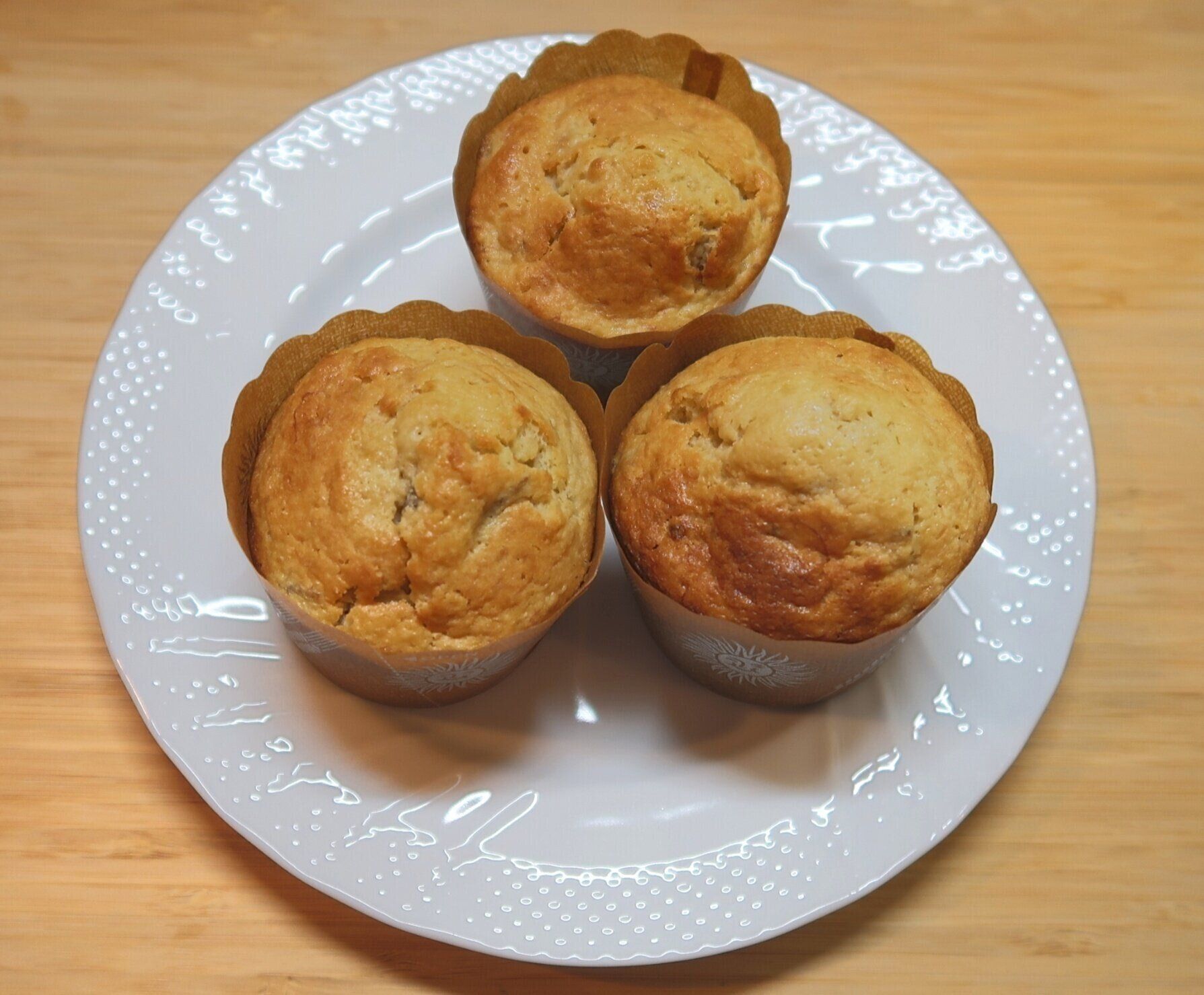 ホットケーキミックスで簡単！【バナナマフィン】のつくり方