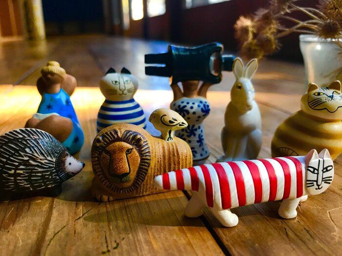 リサラーソン【ガチャ】で手軽にジャパンディ(日本×北欧)スタイル