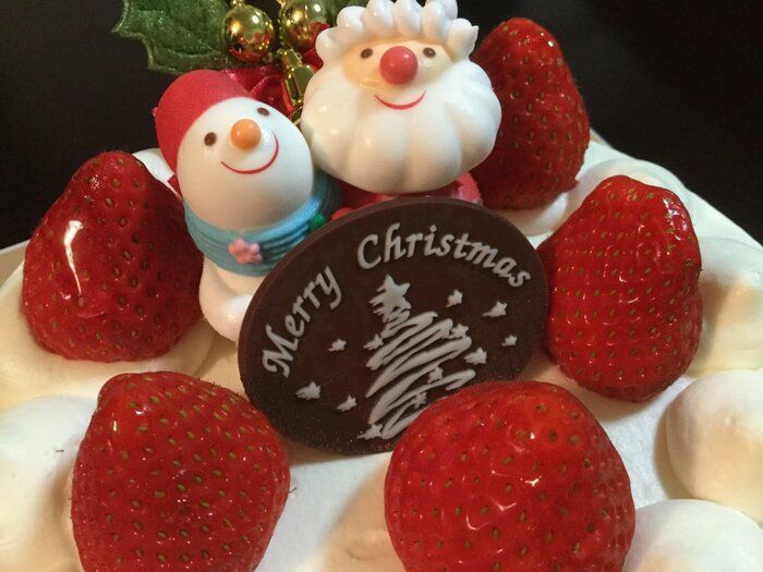 キャッシュレス生活　貯まったポイントでクリスマスケーキ購入