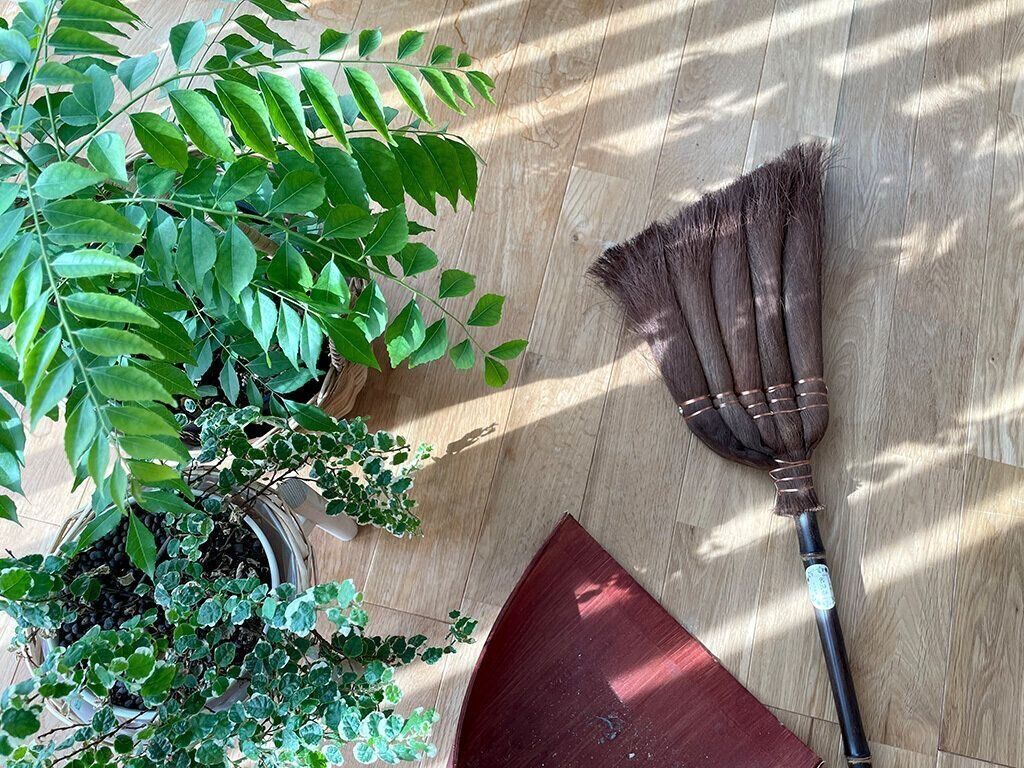 ほうき掃除を勧める6つの理由