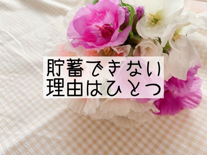 あなたが貯蓄できないたった1つの理由