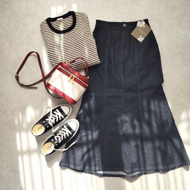 【しまむら】手に取って驚いた絶妙ラインのマーメイドスカート