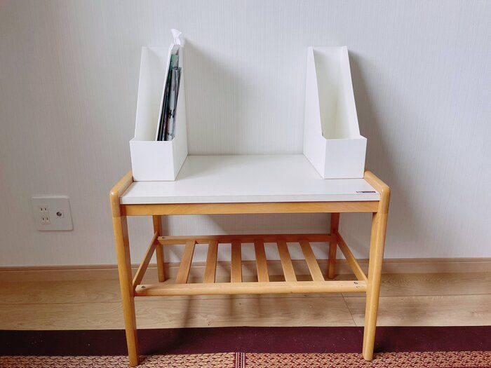 夏休みの宿題どこに置く？家にある物で解決できるんです！