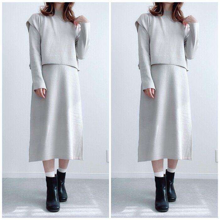 【GU】かわいすぎる新作ワンピース！着こなしが3通りも楽しめます