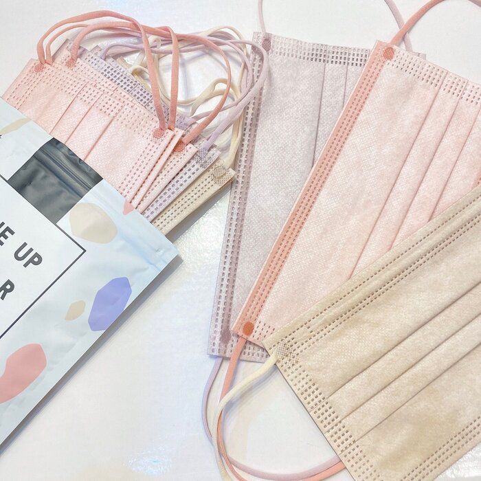 【セリア】ストック買い決定！トーンアップカラーマスクが12枚入で110円！