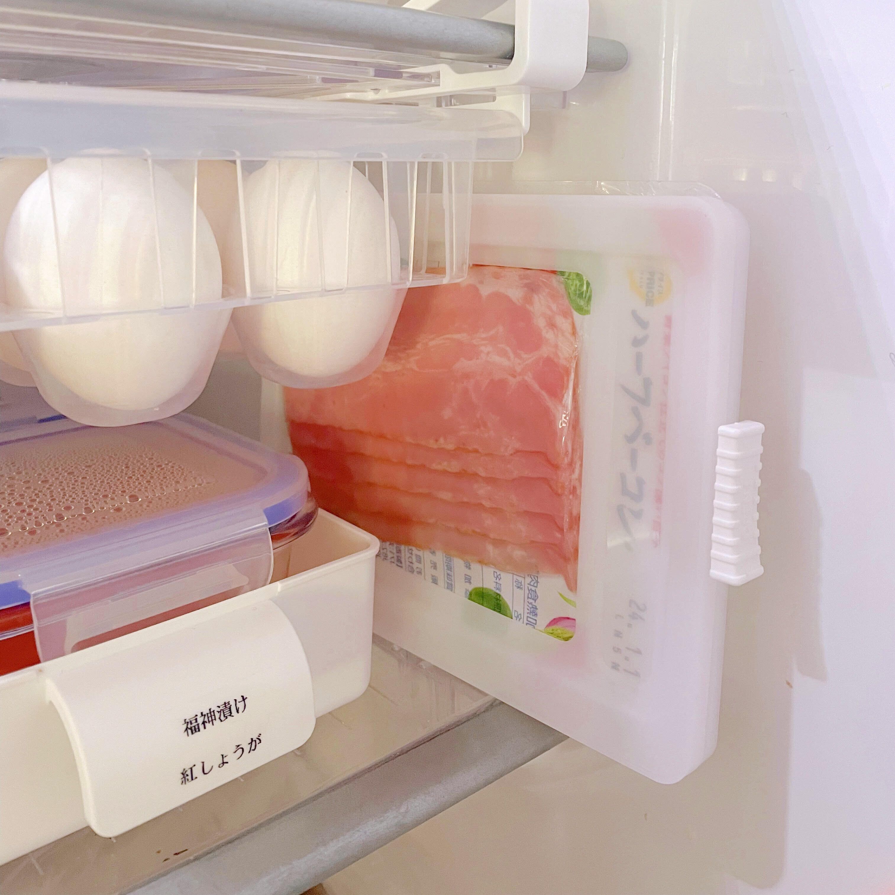 【ダイソー】スルーしてごめん（涙）カラーチェンジで飛びついた！”閉じられない問題”を解決する「ハム＆ベーコンキーパー」