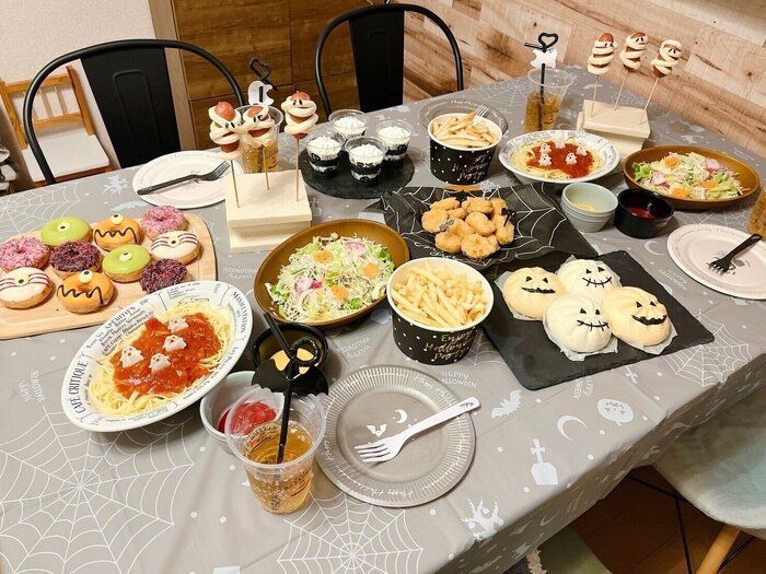 おうちでハロウィンパーティ！子供が喜ぶハロウィンご飯！