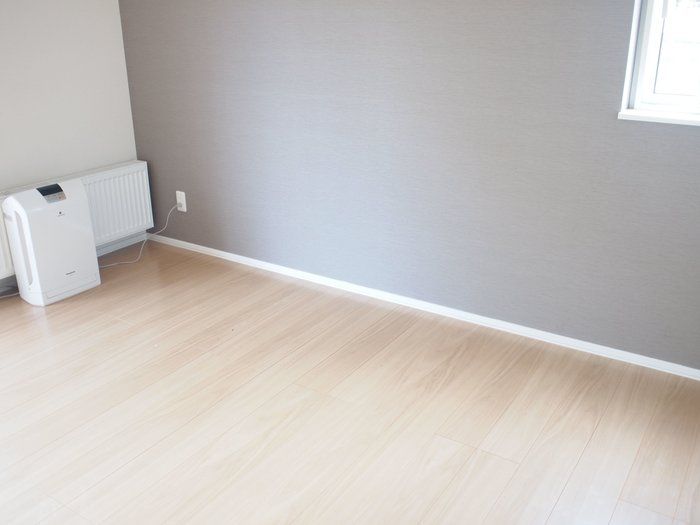 我が家の何もない寝室