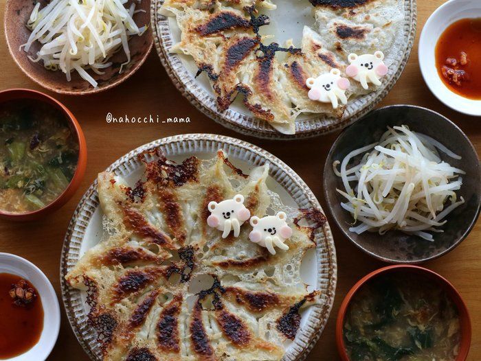 休校中の親子クッキング 餃子編