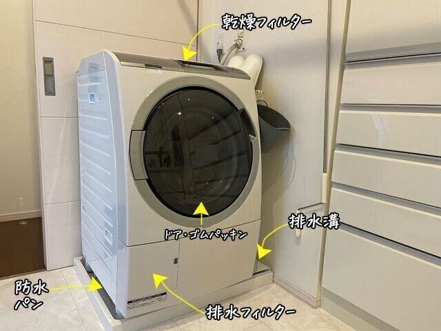 過去の苦い体験から改善！洗濯機周りの小掃除習慣！