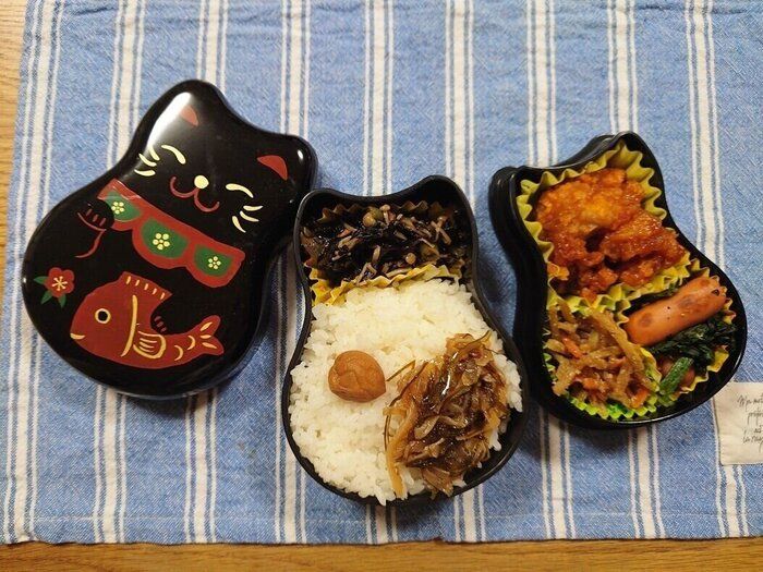 【お弁当】本日も手抜き弁当なり