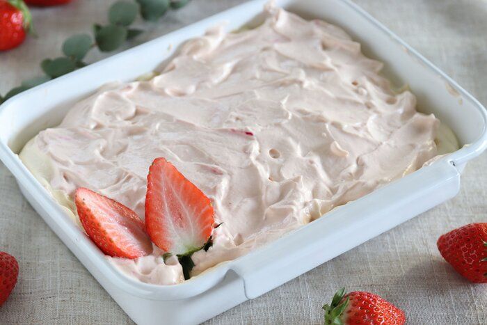 【ひな祭りにも】簡単＆失敗なし！春に食べたい！イチゴのティラミス