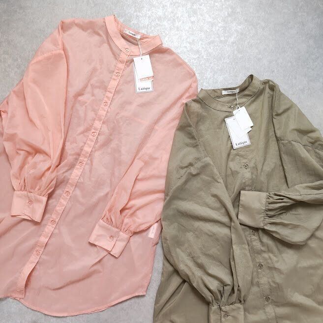 【しまむら】色違いでほしくなる！ハイクオリティのカラーシアーシャツ