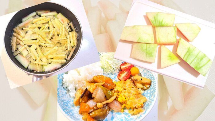 【食費節約】それ捨てないで！！スイカの白い部分も立派な食材！