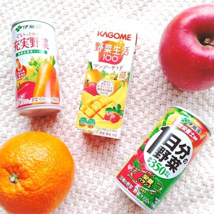 【防災メシ】野菜ジュースを備える3つのポイント