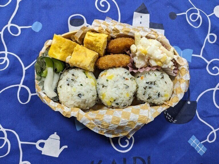 【お弁当】本日も節約弁当なり２