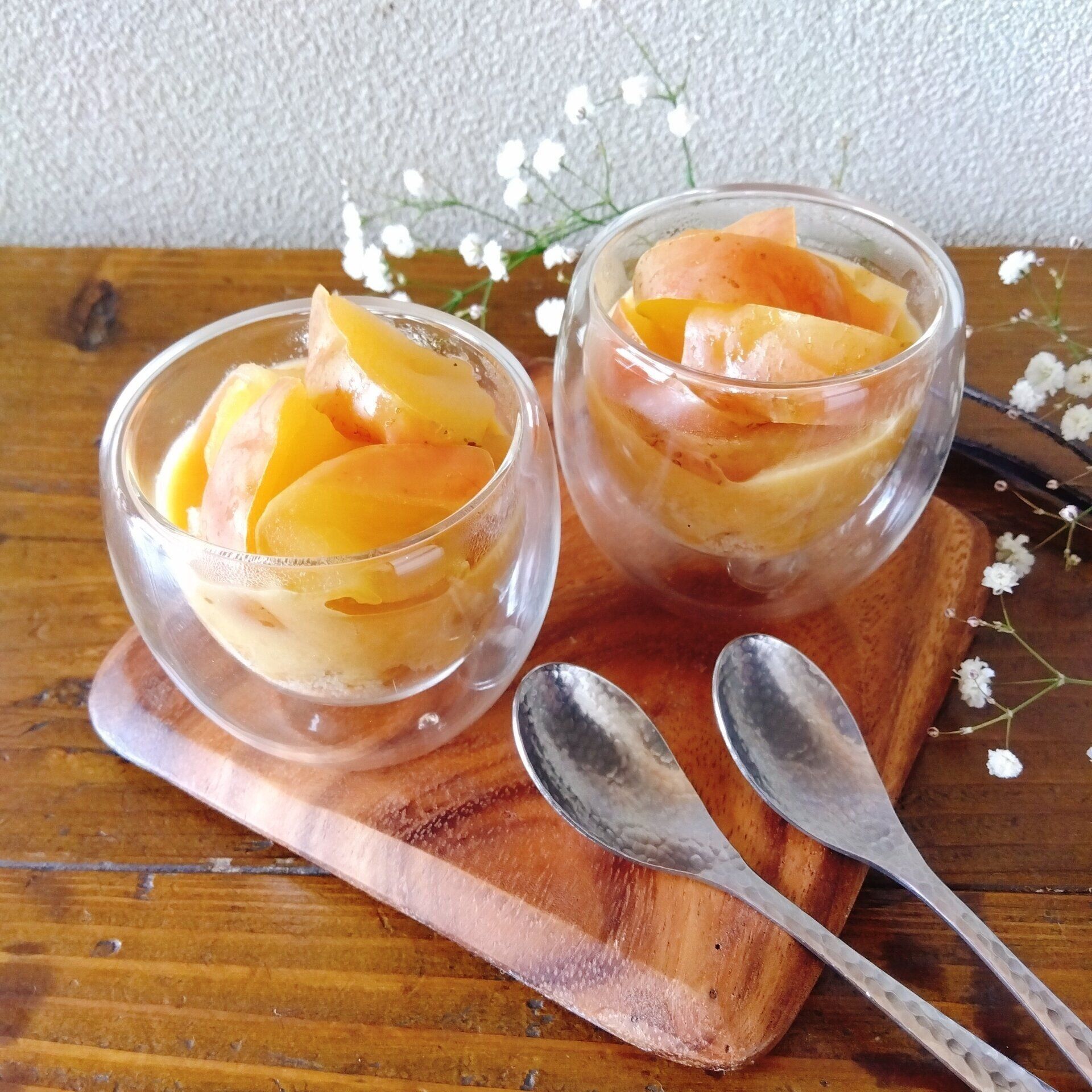 【節約レシピ】15分で完成！ホットりんごカスタード