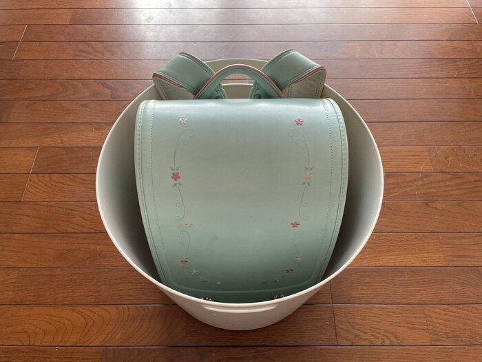 ママ友絶賛！ランドセルにぴったりの無印収納