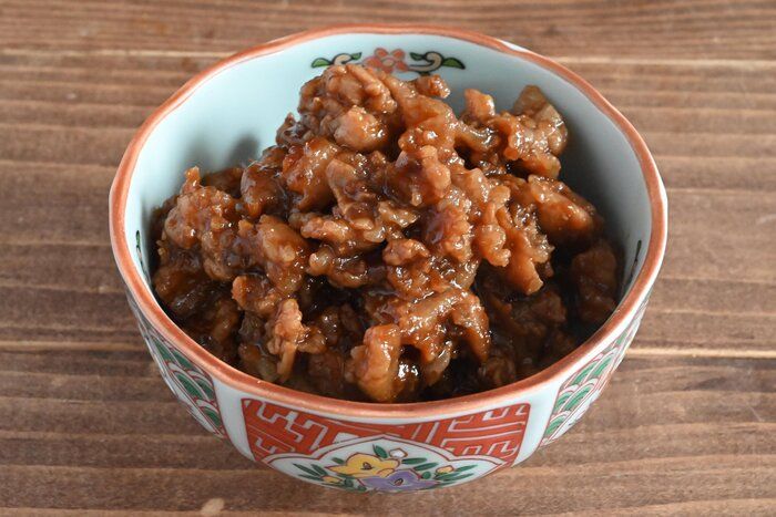 ごはんに！納豆に！何かと便利♪材料5つ！メイン食材1つで作れる常備菜「肉みそ」レシピ