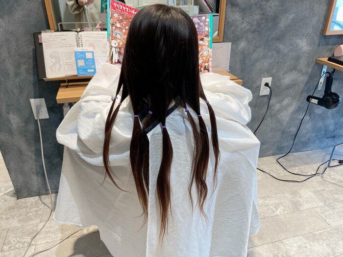 ヘアドネーション　春から一年生、髪も心も準備万端！