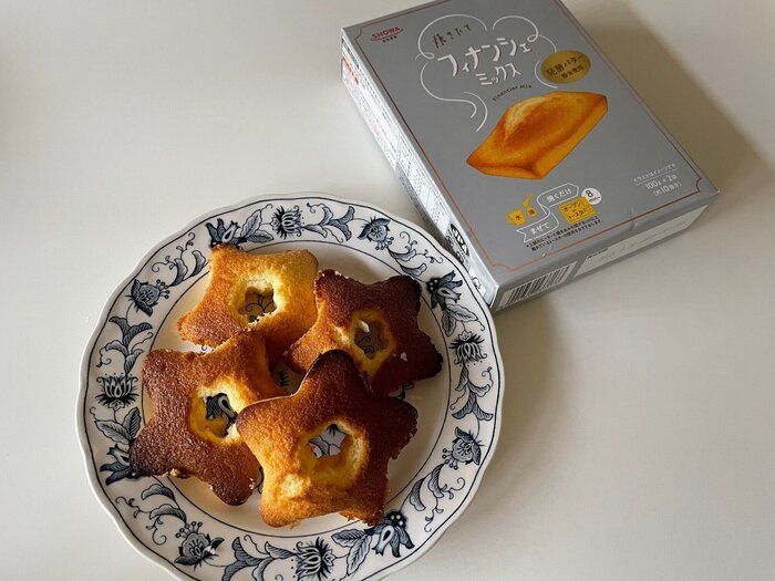 お家で簡単に焼き立てが食べられる！フィナンシェミックスを使ってみた！