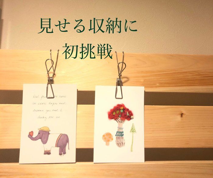 頑なに「見せる収納」を避けていた私の初挑戦