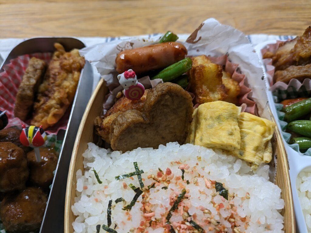 【お弁当】本日も手抜き弁当なり