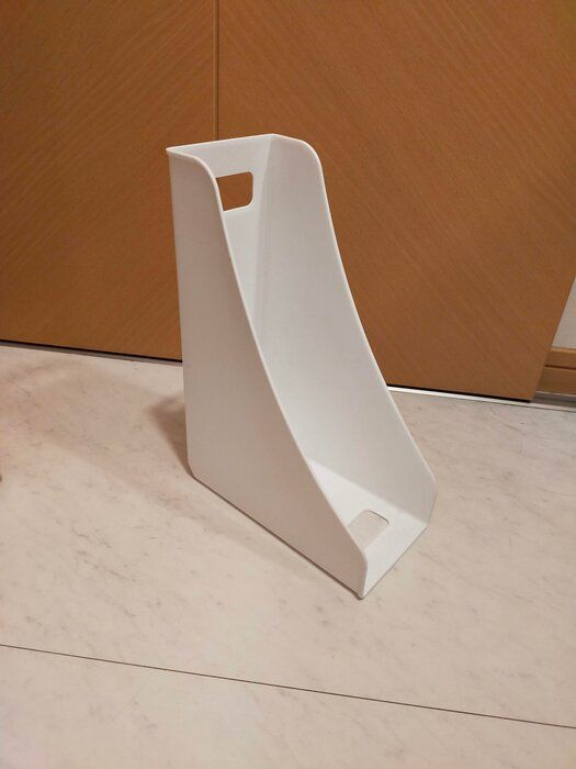 大容量のストック収納には○○が便利