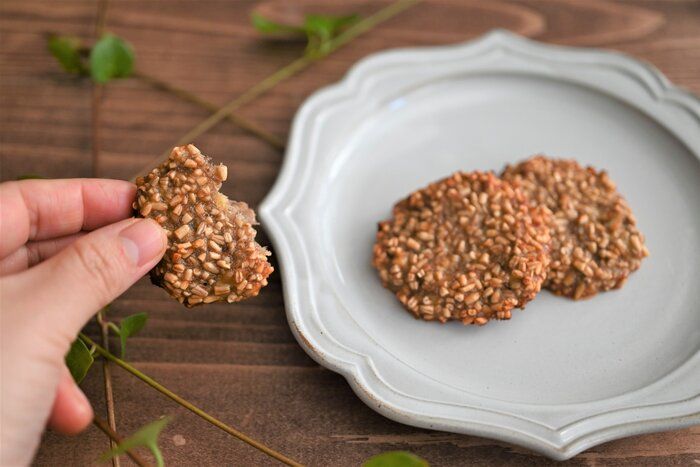 美容に！ダイエットに！材料3つ！混ぜて焼くだけ♪オートミールクッキー