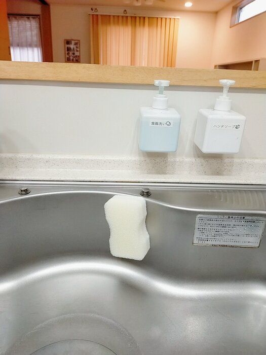キッチンのシンクを掃除しやすく試行錯誤した結果