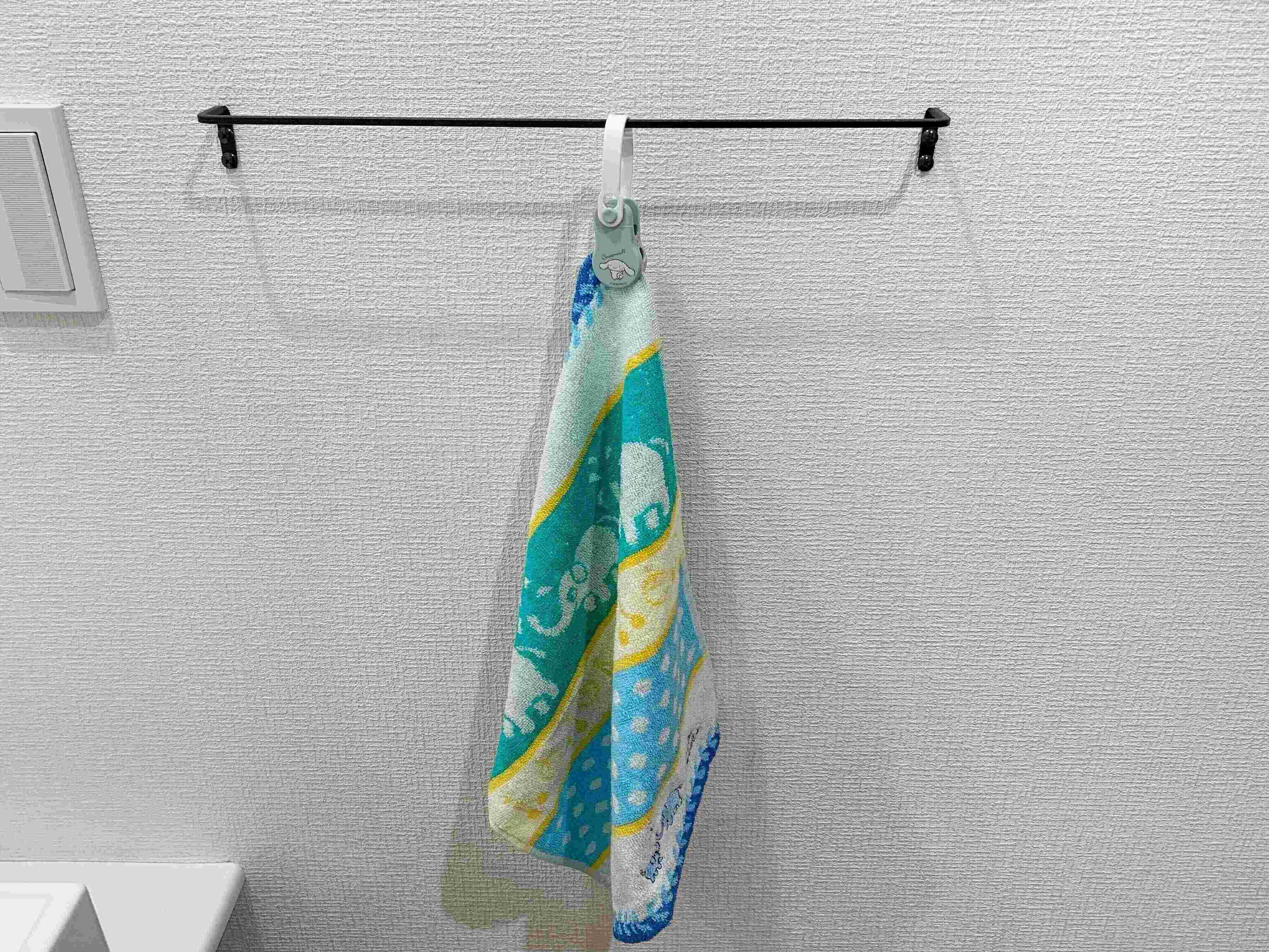 【入園準備】どんなタオルもループ付に変身！！ダイソー便利アイテム