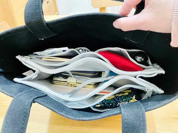 【カバンの整理】DAISOで簡単スッキリ！すぐに見つかる整理術