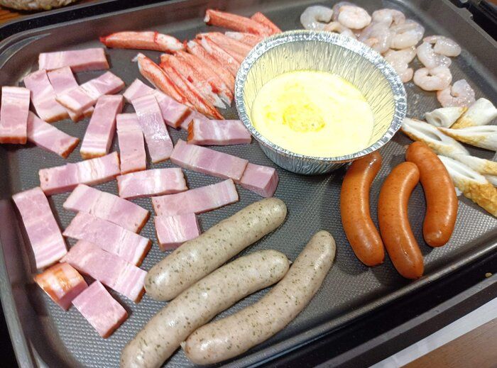 【休日の過ごし方】子ども達と一緒に楽しみながらラクできるホットプレート料理！