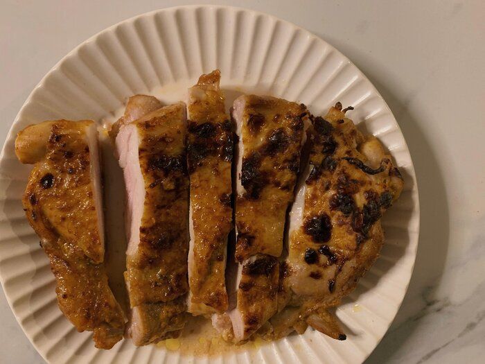 〇〇で焼くだけで冷めても激ウマ！柔らか〜いチキンに