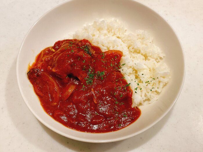 【電気圧力鍋レシピ】鯖の水煮缶で簡単さばカレー！