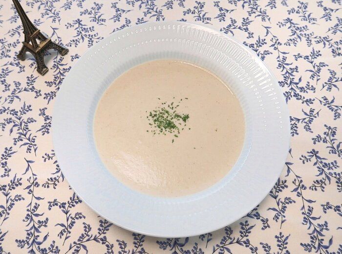 旬の旨味を味わって！【しいたけの濃厚ポタージュ】のつくり方